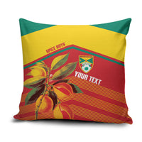Grenada Football 2026 Custom Pillow Cover Go Spice Boys Nutmeg Red Version