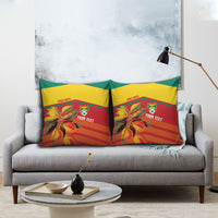 Grenada Football 2026 Custom Pillow Cover Go Spice Boys Nutmeg Red Version