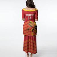 Grenada Football 2026 Custom Puletasi Go Spice Boys Nutmeg Red Version