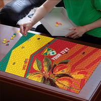 Grenada Football 2026 Custom Puzzle Go Spice Boys Nutmeg Red Version