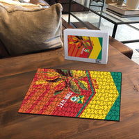 Grenada Football 2026 Custom Puzzle Go Spice Boys Nutmeg Red Version