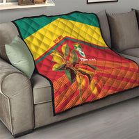 Grenada Football 2026 Custom Quilt Go Spice Boys Nutmeg Red Version