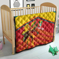 Grenada Football 2026 Custom Quilt Go Spice Boys Nutmeg Red Version