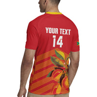 Grenada Football 2026 Custom Rugby Jersey Go Spice Boys Nutmeg Red Version