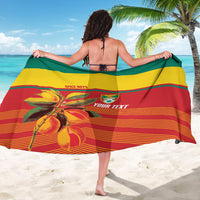 Grenada Football 2026 Custom Sarong Go Spice Boys Nutmeg Red Version