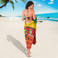 Grenada Football 2026 Custom Sarong Go Spice Boys Nutmeg Red Version
