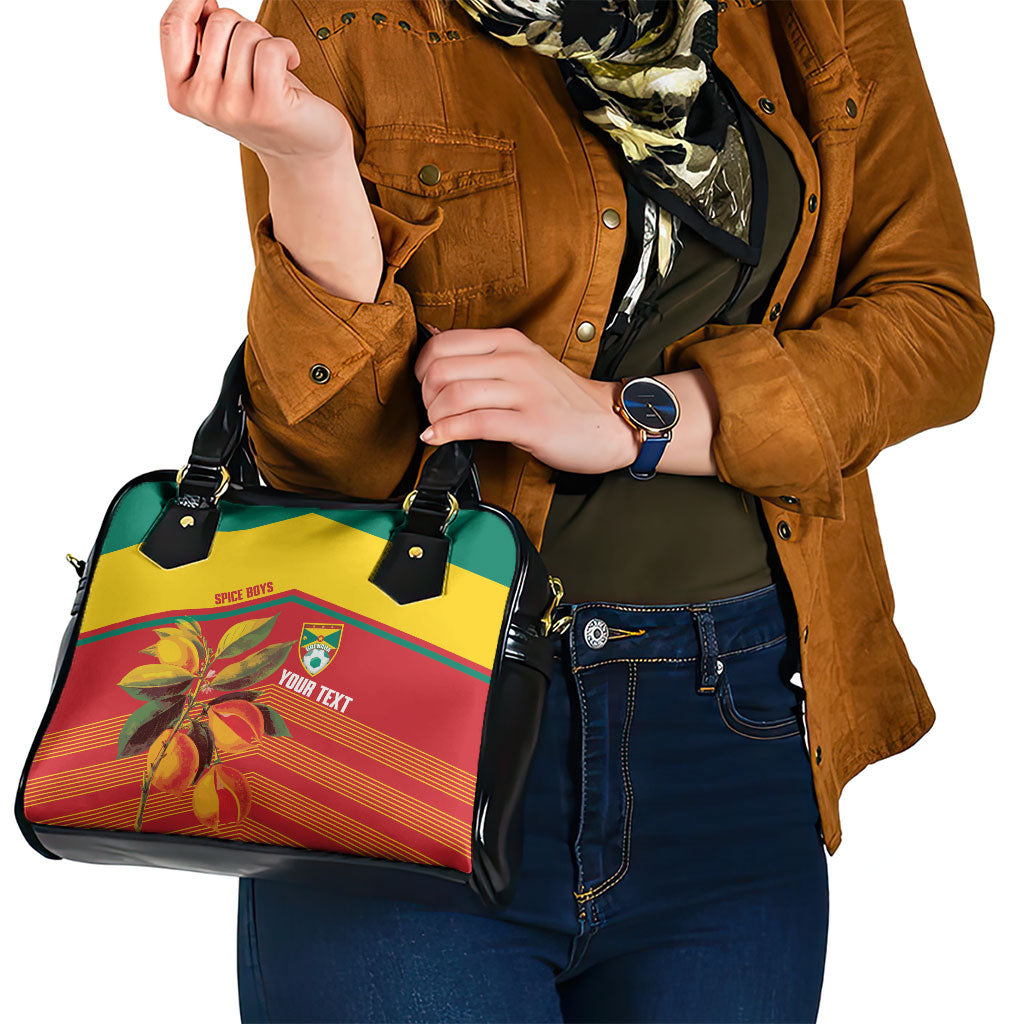 Grenada Football 2026 Custom Shoulder Handbag Go Spice Boys Nutmeg Red Version