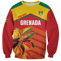Grenada Football 2026 Custom Sweatshirt Go Spice Boys Nutmeg Red Version