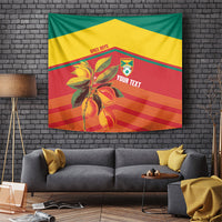 Grenada Football 2026 Custom Tapestry Go Spice Boys Nutmeg Red Version