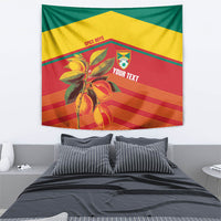 Grenada Football 2026 Custom Tapestry Go Spice Boys Nutmeg Red Version