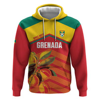 Grenada Football 2026 Custom Zip Hoodie Go Spice Boys Nutmeg Red Version