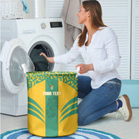 Guyana Football 2026 Custom Laundry Basket Come On Golden Jaguars