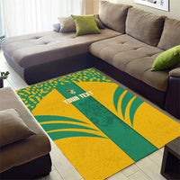 Guyana Football 2026 Custom Area Rug Come On Golden Jaguars