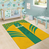 Guyana Football 2026 Custom Area Rug Come On Golden Jaguars