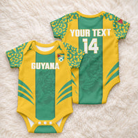 Guyana Football 2026 Custom Baby Onesie Come On Golden Jaguars