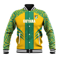 Guyana Football 2026 Custom Baseball Jacket Come On Golden Jaguars