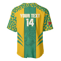 Guyana Football 2026 Custom Baseball Jersey Come On Golden Jaguars