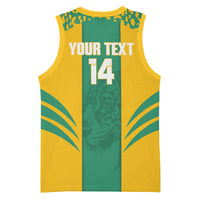 Guyana Football 2026 Custom Basketball Jersey Come On Golden Jaguars