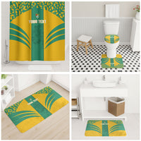 Guyana Football 2026 Custom Bathroom Set Come On Golden Jaguars