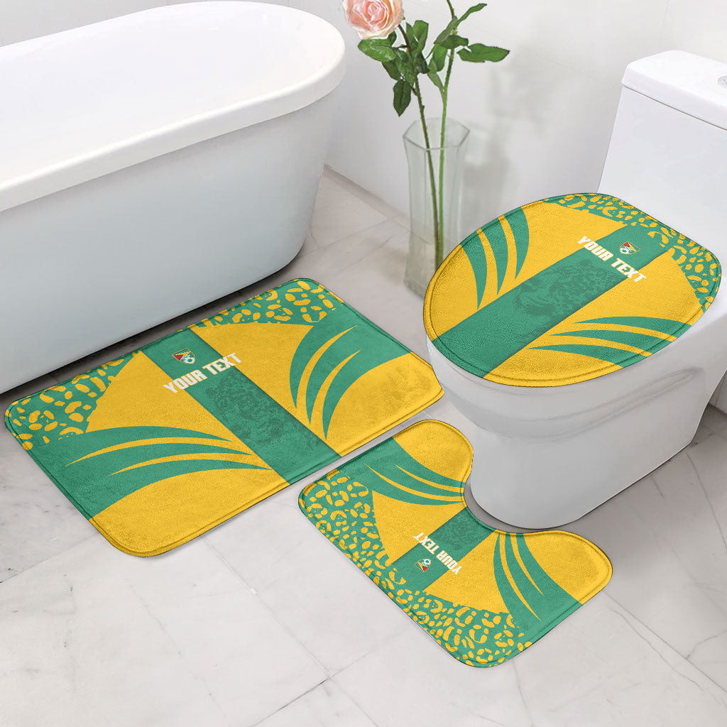 Guyana Football 2026 Custom Bathroom Set Come On Golden Jaguars