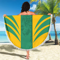 Guyana Football 2026 Custom Beach Blanket Come On Golden Jaguars