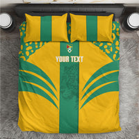 Guyana Football 2026 Custom Bedding Set Come On Golden Jaguars