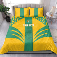 Guyana Football 2026 Custom Bedding Set Come On Golden Jaguars
