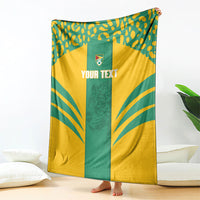Guyana Football 2026 Custom Blanket Come On Golden Jaguars