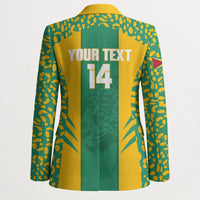 Guyana Football 2026 Custom Blazer Come On Golden Jaguars