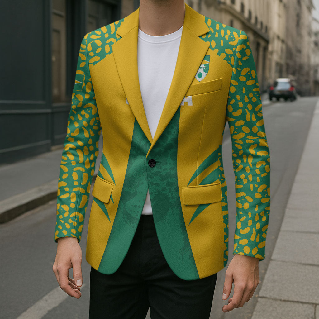 Guyana Football 2026 Custom Blazer Come On Golden Jaguars