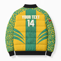 Guyana Football 2026 Custom Bomber Puffer Jacket Come On Golden Jaguars