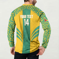 Guyana Football 2026 Custom Button Sweatshirt Come On Golden Jaguars