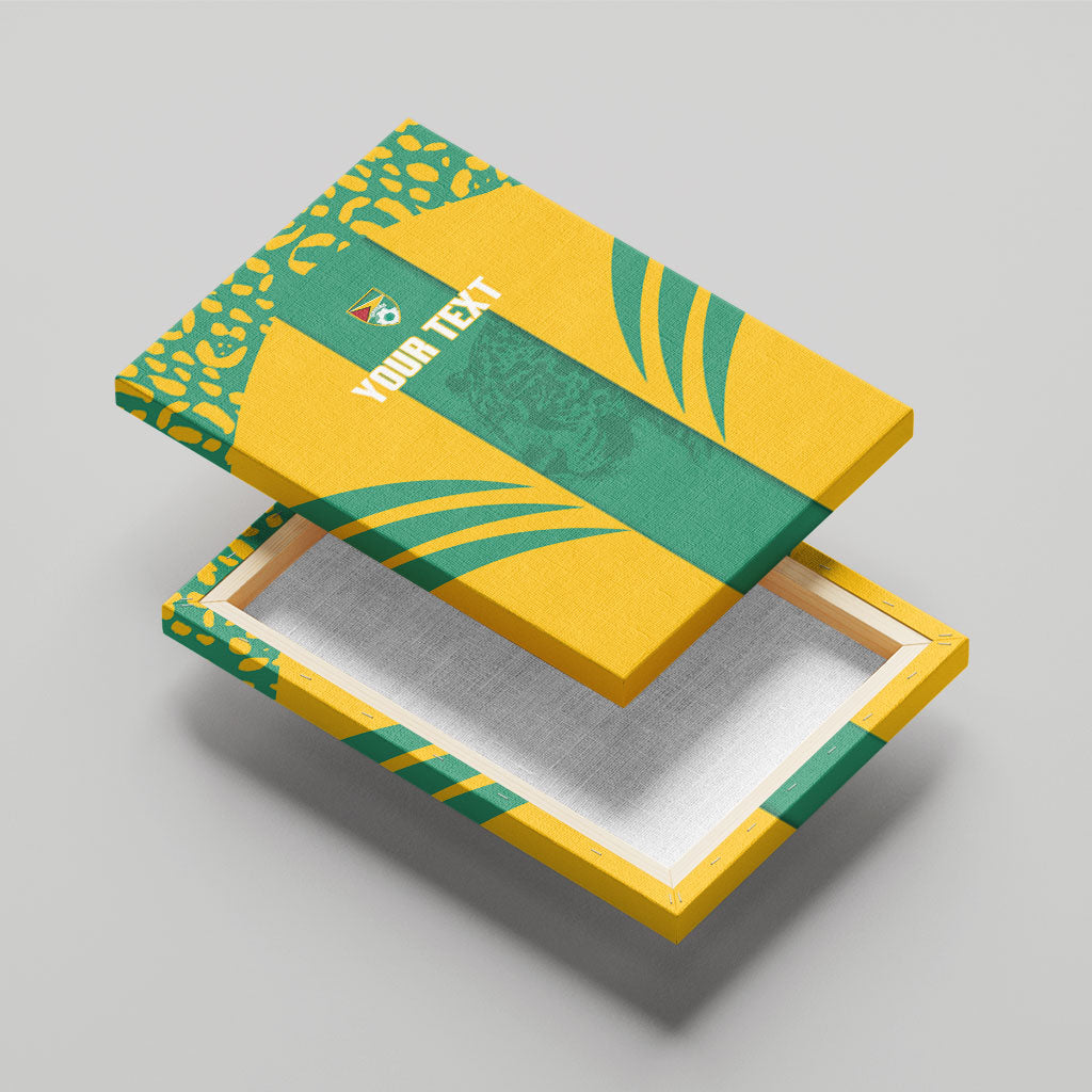 Guyana Football 2026 Custom Canvas Wall Art Come On Golden Jaguars
