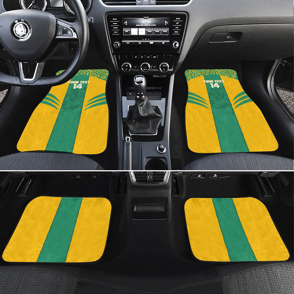 Guyana Football 2026 Custom Car Mats Come On Golden Jaguars