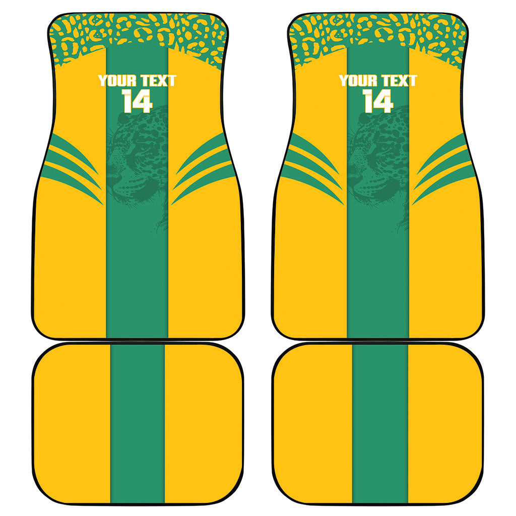 Guyana Football 2026 Custom Car Mats Come On Golden Jaguars