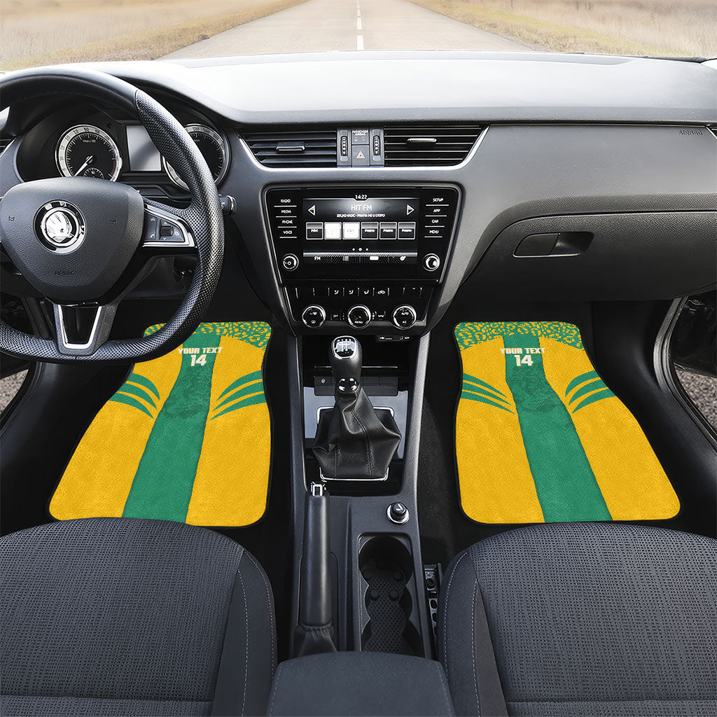 Guyana Football 2026 Custom Car Mats Come On Golden Jaguars
