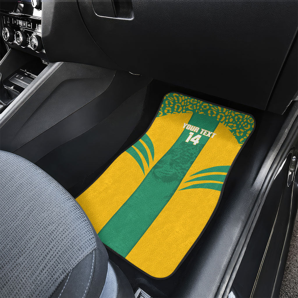 Guyana Football 2026 Custom Car Mats Come On Golden Jaguars