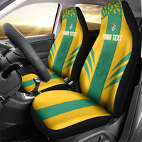Guyana Football 2026 Custom Car Seat Cover Come On Golden Jaguars