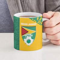 Guyana Football 2026 Custom Ceramic Mug Come On Golden Jaguars