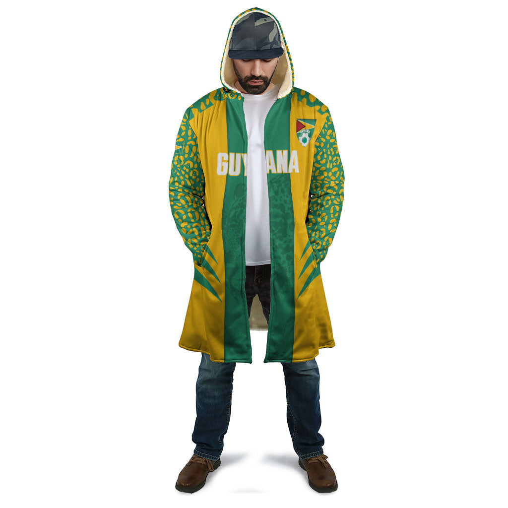 Guyana Football 2026 Custom Cloak Come On Golden Jaguars
