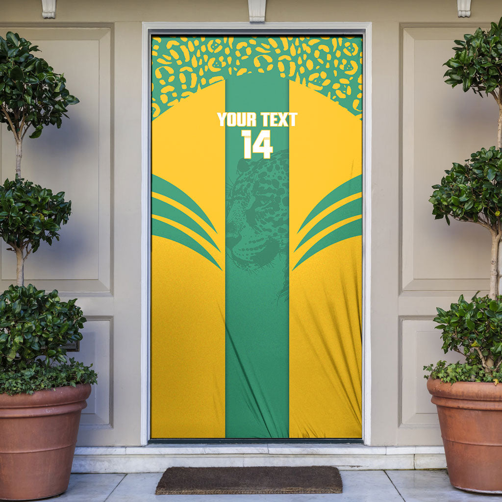 Guyana Football 2026 Custom Door Cover Come On Golden Jaguars