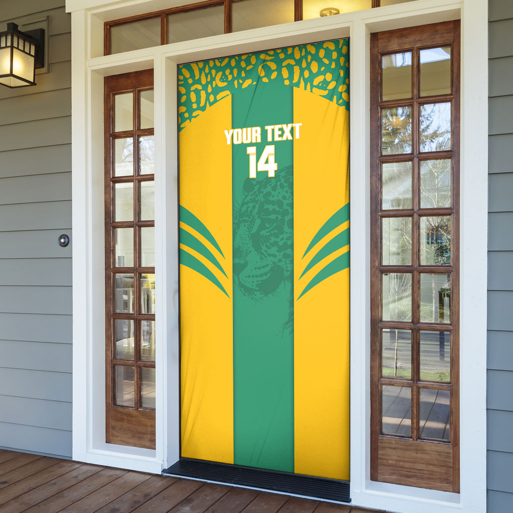 Guyana Football 2026 Custom Door Cover Come On Golden Jaguars