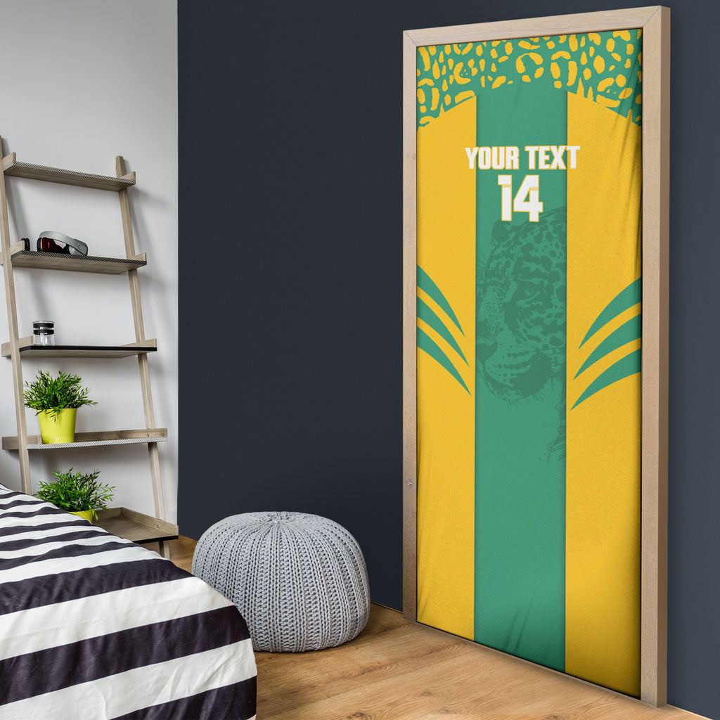 Guyana Football 2026 Custom Door Cover Come On Golden Jaguars