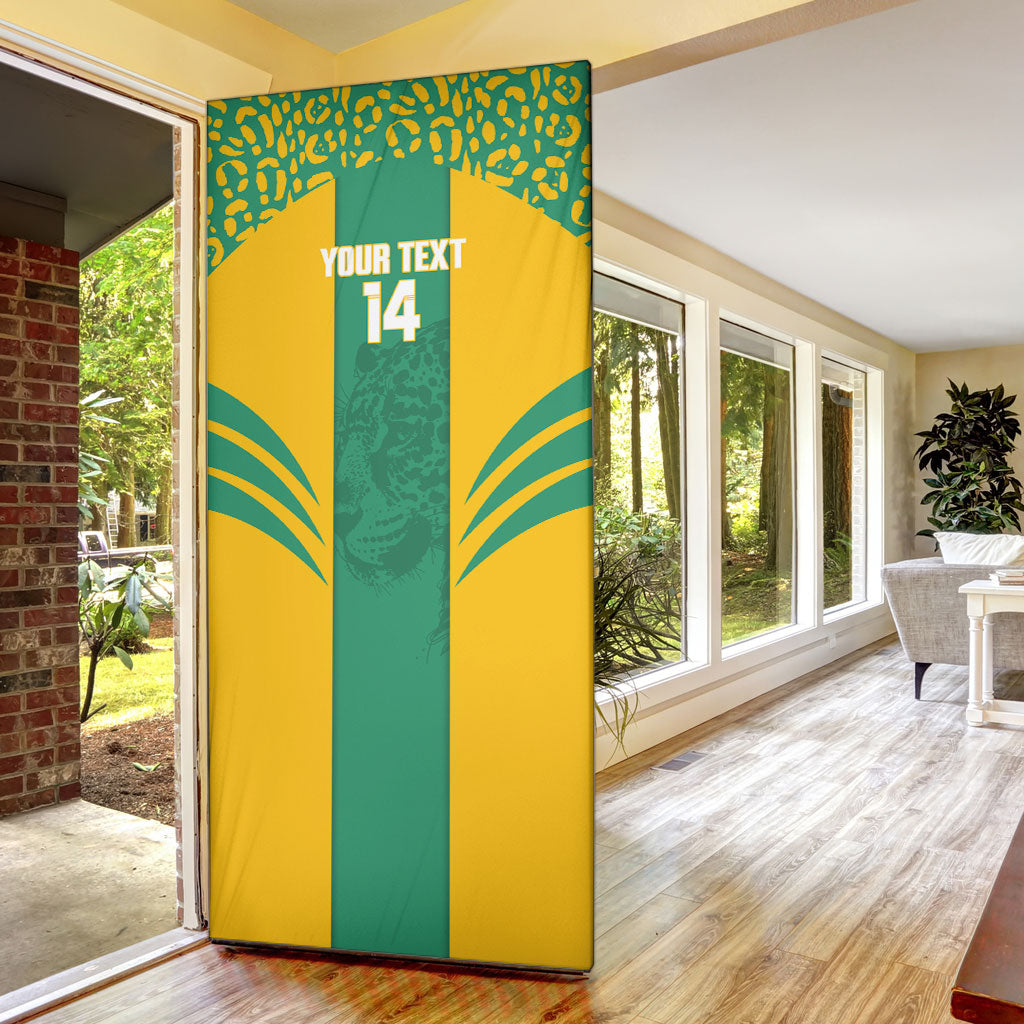 Guyana Football 2026 Custom Door Cover Come On Golden Jaguars