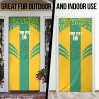 Guyana Football 2026 Custom Door Cover Come On Golden Jaguars