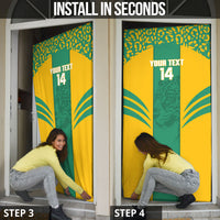 Guyana Football 2026 Custom Door Cover Come On Golden Jaguars