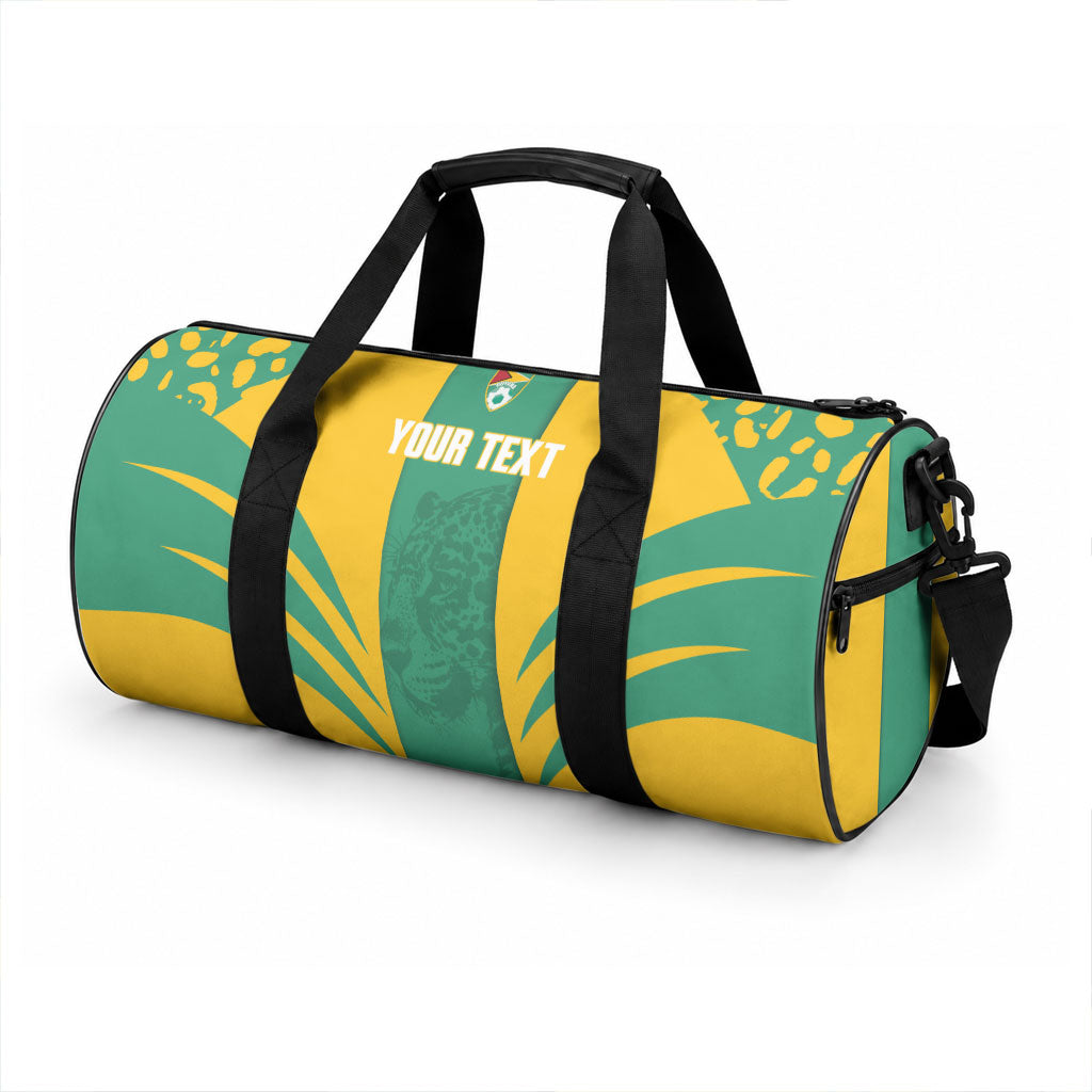 Guyana Football 2026 Custom Duffle Bag Come On Golden Jaguars