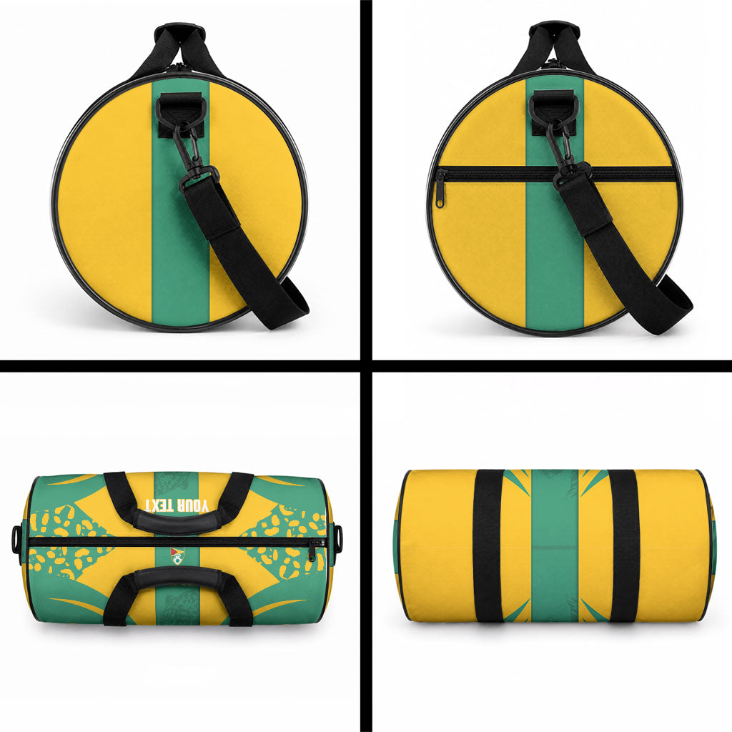 Guyana Football 2026 Custom Duffle Bag Come On Golden Jaguars