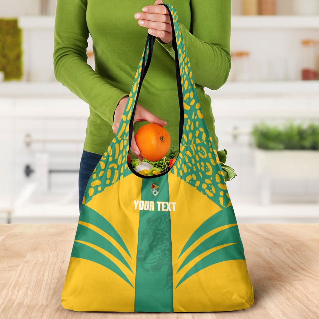 Guyana Football 2026 Custom Grocery Bag Come On Golden Jaguars