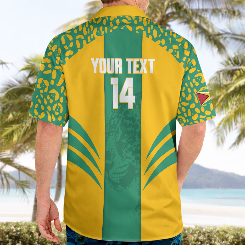 Guyana Football 2026 Custom Hawaiian Shirt Come On Golden Jaguars